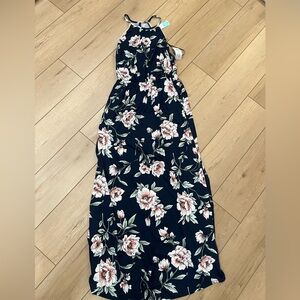 French Grey Zoe Knit Maxi Dress